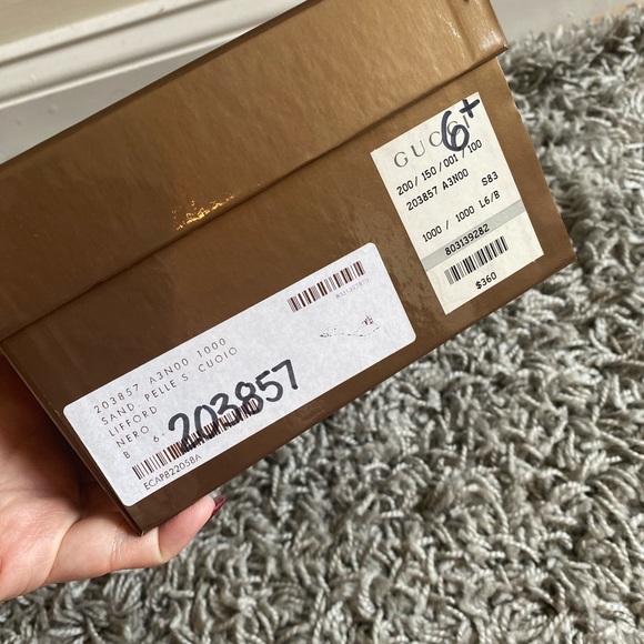 Preowned authentic Gucci sandals size 36.5 - Picture 5 of 5